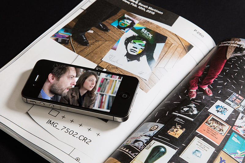 Augmented reality content in Slanted #25 - The Paris issue