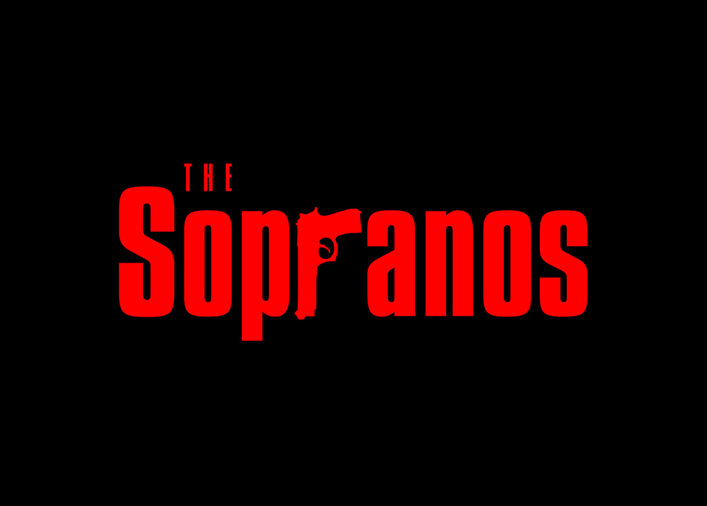 The Sopranos logo, designed by Corey Holms