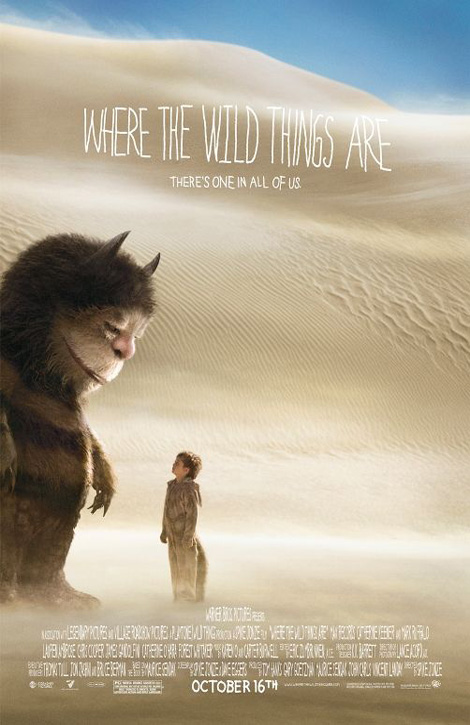 Corey Holms' poster design for Spike Jonze's Where The Wild Things Are