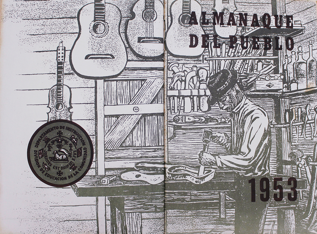 The original cover of the 1953 People's Almanac