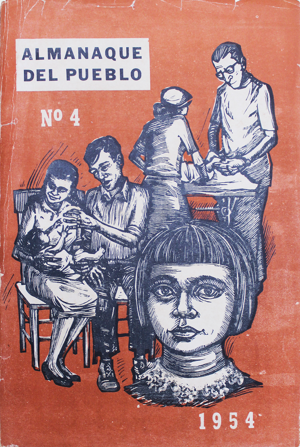A 1954 cover of the original Almanaque del Pueblo
