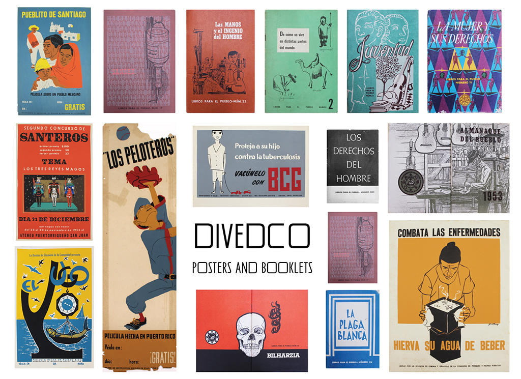 Assorted DIVEDCO booklets and posters 