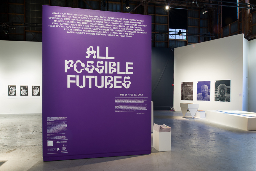 Jon Sueda's 2014 exhibition All Possible Futures in San Francisco
