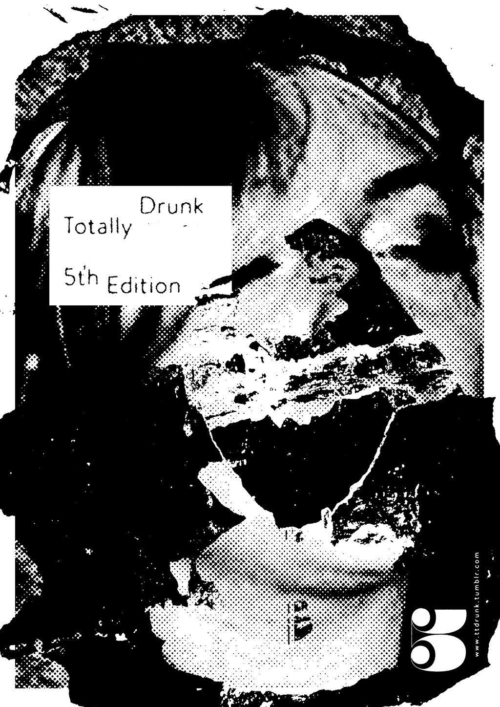 Totally Drunk 5th Edition This was originally going to be the second part of a diptych along side of the Jimmy Savile is a Creep poster. The thought behind it focuses on the victim Lindsay Lohan and the effects of being a child actor. Similar to The Savile piece, this shows a partial portrait along with literally blacked-out memories.
