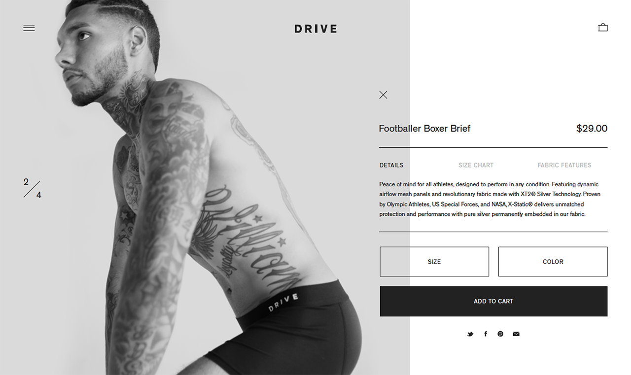 Drive website by Chad Miller
