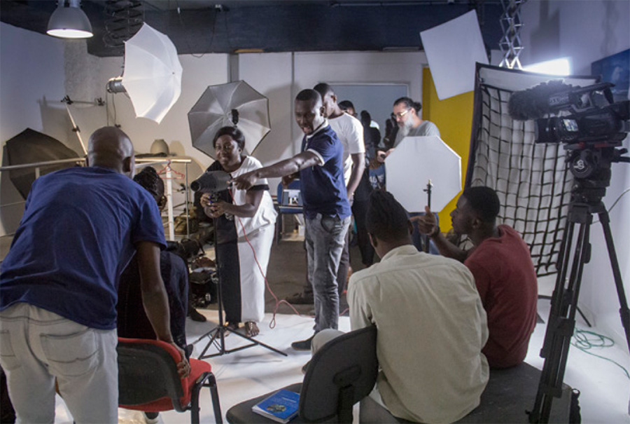 The workshop includes both group exercises and individual "on the job" training. The latter allows mentors to focus on a photographer's specific skills and needs.
